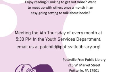 Teen Book Club & Teen Advisory Board @ the Pottsville Library